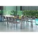 Table extensible rio taupe 210/280 - Nnardi