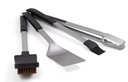 Set de 4 ustensiles en inox pour barbecue Broil King Baron