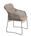 MORETTI Chaise de jardin dining couleur "terre" de 4 seasons outdoor