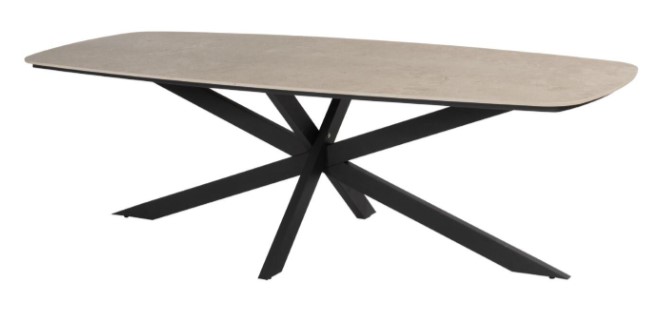 Table de jardin PRADO anthracite - 240 x 105 cm - TASTE by 4 seasons, PRADO