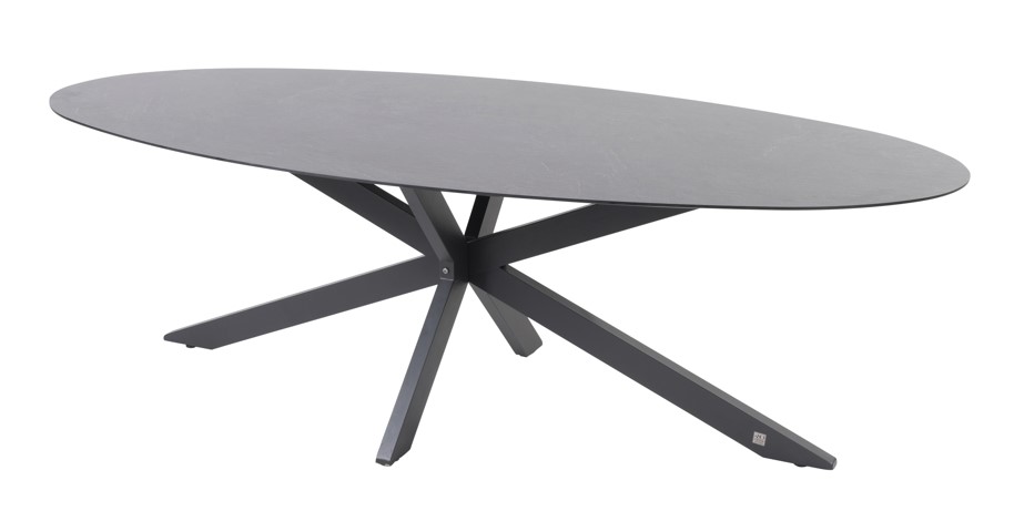 Table de jardin PRIVADA en inox anthracite et plateau HPL - 4 SEASONS OUTDOOR, 19893, PRIVADA, 19895