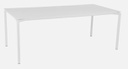 Table en aluminium CALVI - 195 x 95 cm - FERMOB, TABLE, FERMOB, CALVI, 8740