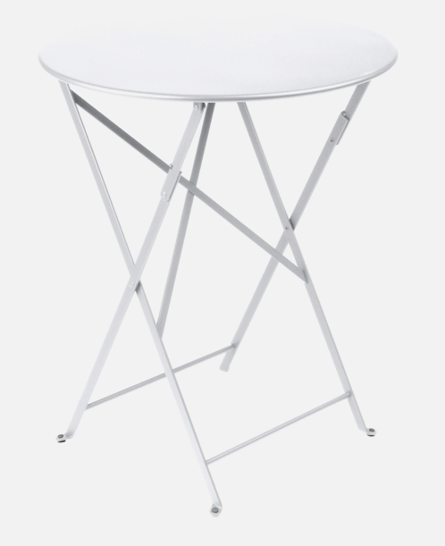 Table ronde pliante en métal - Diamètre 60 cm - Bistro de FERMOB, TABLE, BISTRO, RONDE, 0245