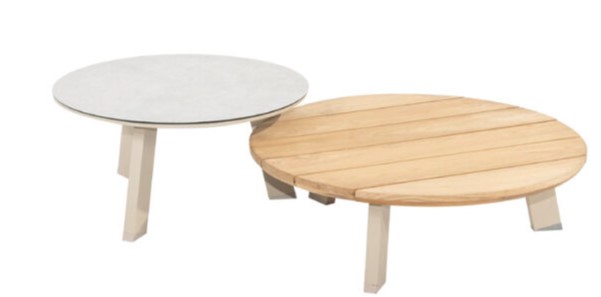 EMMA - Lot de 2 tables basses - couleur Latte - TASTE by 4 SEASONS, 91508