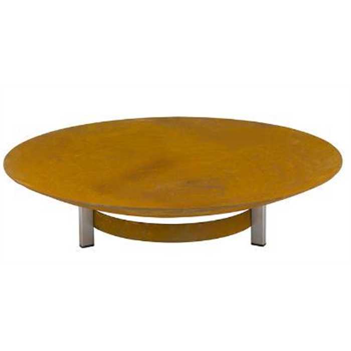 Barbecue au charbon en corten - modèle 9400 - diamètre. 70 cm - 2.5 cm d'épaisseur - Dancook, 350 009400, 110400