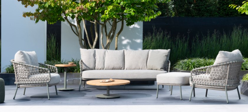 JURA Salon de jardin - couleur: olive de 4 seasons outdoor