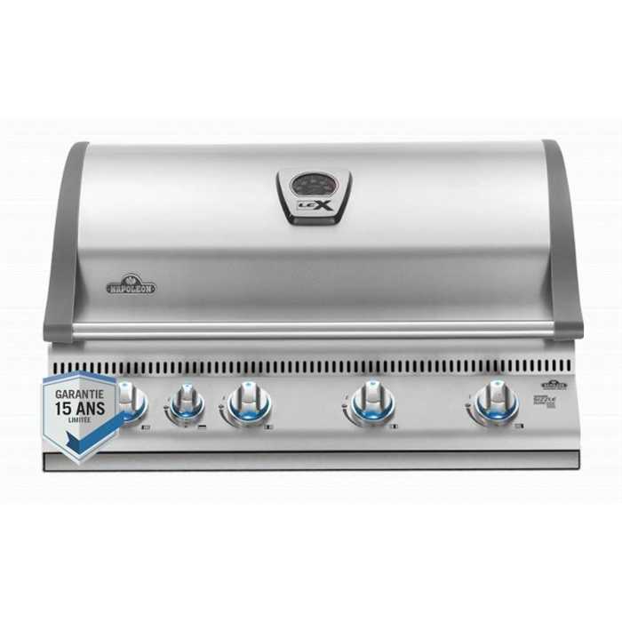 Barbecue au gaz encastrable en inox - BILEX605 - NAPOLEON, LEX605RSBIPSS-BE, 040235, encastrable