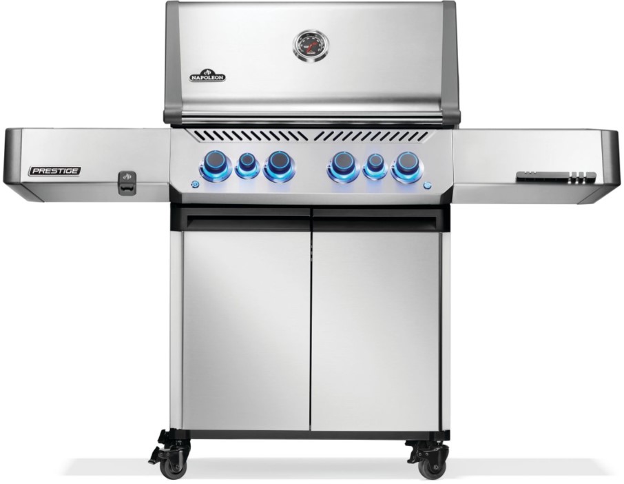 Barbecue au gaz - inox - sizzle zone - PRESTIGE 500 RSIB - NAPOLEON, P500VRSIBPSS-NL