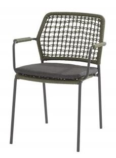 Chaise de jardin verte avec coussins BARISTA - TASTE, 91123, BARISTA