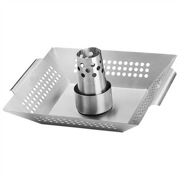 Wok + cuiseur poulet inox NAPOLEON, 56024, 	5413821019802