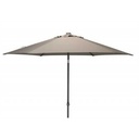 Parasol - toile en polyester couleur taupe - diamètre 250 cm - OASIS - 4 Seasons, 08621, PARASOL, OASIS