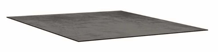 Plateau de table - 90x90x1 3 cm - HPL silverstar - ciment - STERN, 102081, 4010187101472, PLATEAU CIMENT