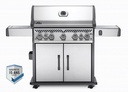 Barbecue au gaz - grilles de cuisson en inox - ROGUE SE 625 RSIB inox - NAPOLEON, RSE625RSIBPSS-1-NL, ROGUE