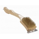 Brosse en bois filaments en laiton- NAPOLEON, 62028, BROSSE