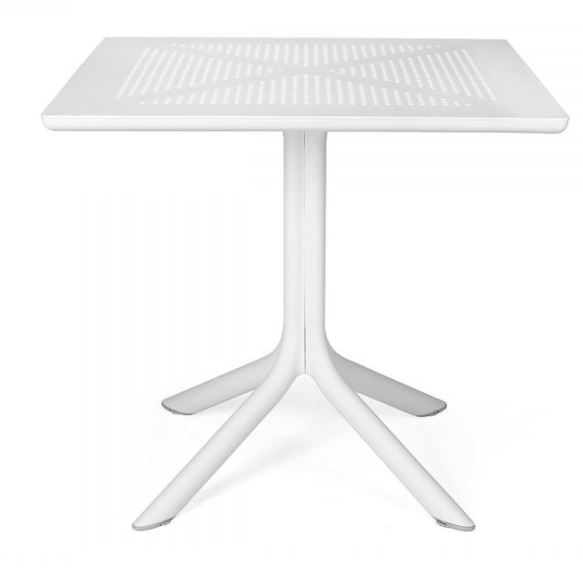 Table bistro CLIP 80 Nardi - couleur BLANCHE, 4008200000, 40082.00.000, CLIP 80, NARDI 