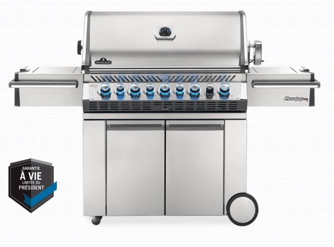 Barbecue au gaz NAPOLEON PRESTIGE PRO 665, PRO665RSIBPSS-3, prestige