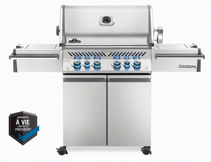 Barbecue au gaz inox - sizzle zone - PRESTIGE PRO 500 RSIB - NAPOLEON, PRO500RSIBPSS-3