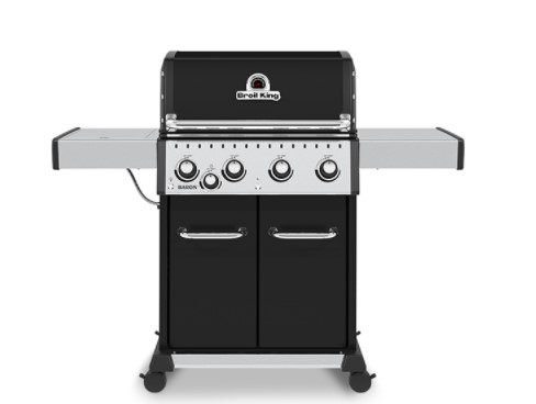 [BROIL KING 875263] Barbecue au gaz 4 bruleurs + 1 bruleur latéral Broil King Baron 440, '370875263, BARON, 875263, barbecue