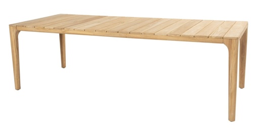 [4SO-91489] LIAM Table de jardin en teck naturel - 240 x 100 cm de Taste by 4 seasons outdoor