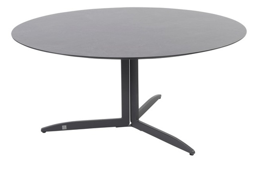 [4SO-19890 19892] Table EMBRACE en aluminium et plateau HPL slate anthracite - 4 seasons outdoor, 19890, EMBRACE, 19892