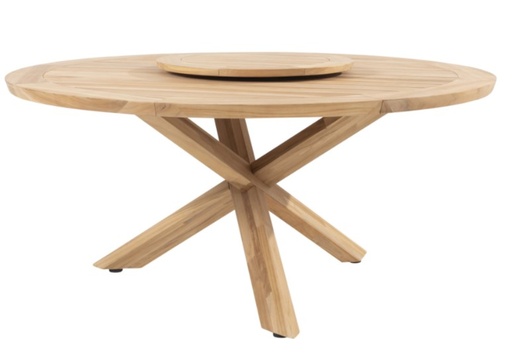 [4SO-91306 91419] Table ronde en teck PRADO Diam.160 cm - TASTE, PRADO, 91307, 91419