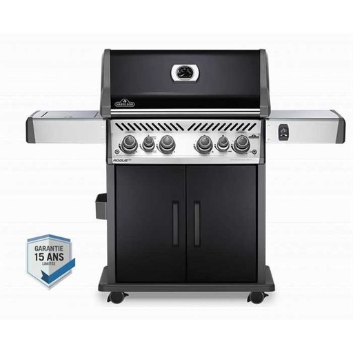 [NAPOLEON RSE525RSIBK-1-NL-A] Barbecue au gaz noir - grilles de cuisson en fonte - ROGUE SE 525 RSIB noir et accessoires offerts NAPOLEON, 040307, RSE525RSIBK-BE, ROGUE