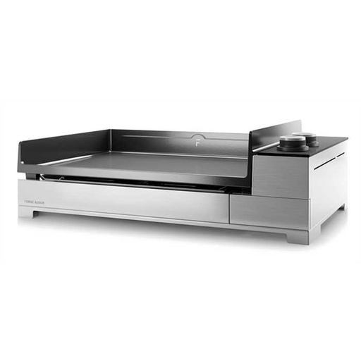 [FA - PREMIUM G 60 I] Plancha au gaz structure en inox et plaque de cuisson en fonte émaillée PREMIUM - G 60 I - FORGE ADOUR, 8436550201963, 030164, PREMIUM