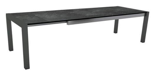 [STERN-431773] Table extensible STERN aluminium avec plateau HPL SLATE 214(254/294)x100x75, 4010187117794, M-431202