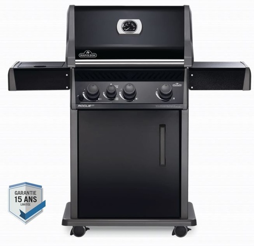 [NAPOLEON RXT425SIBPK-1-NL] Barbecue au gaz noir - ROGUE XT 425 sib noir - SIZZLE ZONE -NAPOLEON, RXT425SIBPK-1-NL, ROGUE